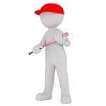 white male, 3d model, isolated