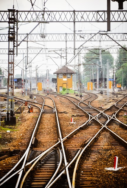 Feroviar, Statie, Șine De Tren
