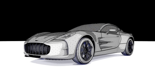 Free aston martin vantage illustration