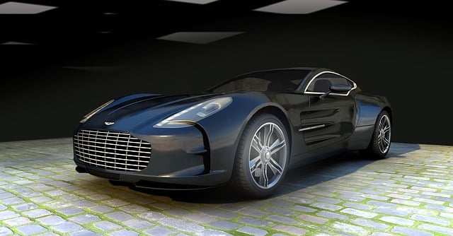 Free aston martin one-77 illustration