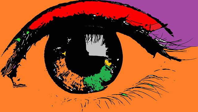 Free eyes makeup human illustration