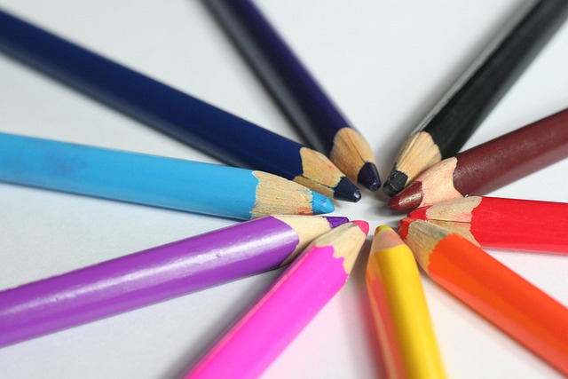 Free Crayons The Background photo and picture