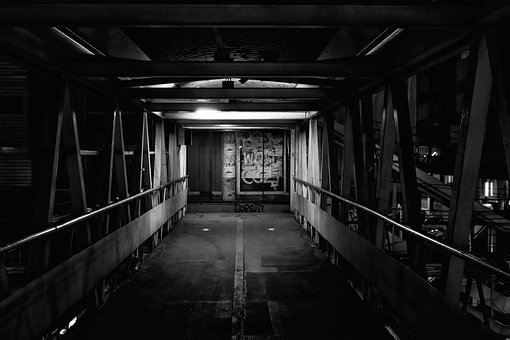 Free Backandwhite Overpass photo and picture