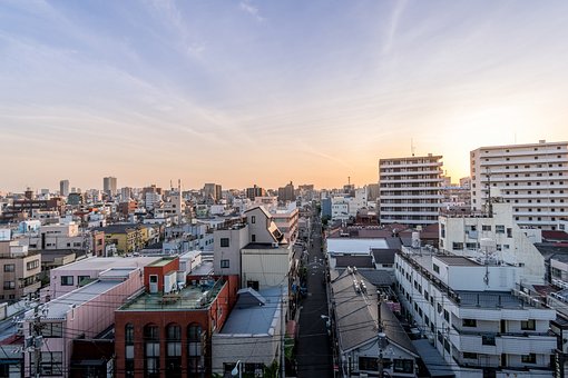 Free Skyline Night photo and picture
