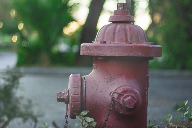 Hydranten, Hydrant, Rot, Sicherheit