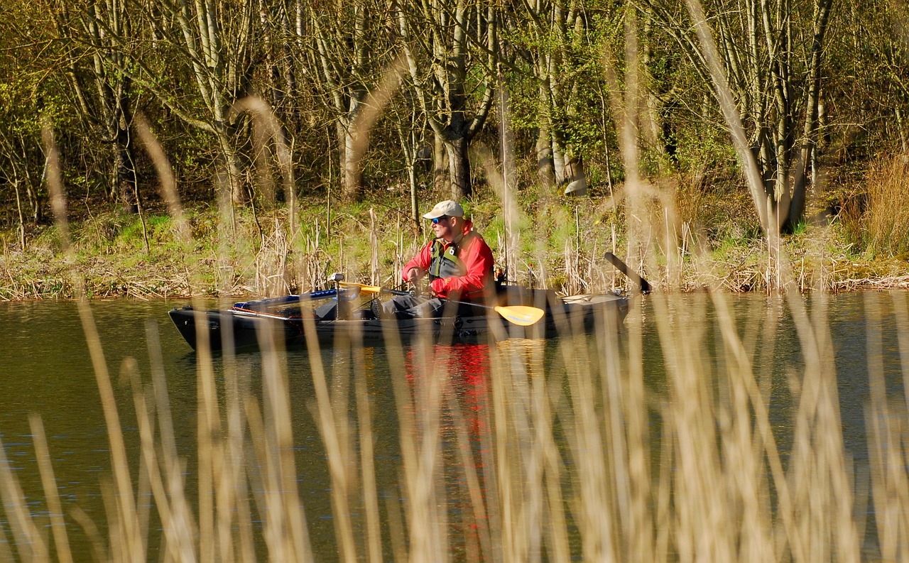 Kayak Fishing Lake Free photo on Pixabay Pixabay