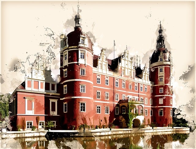 Free germany bad muskau world heritage illustration
