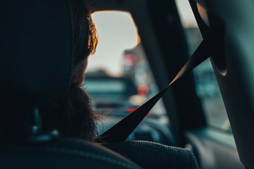 Coche Pasajeros Punto De Vista Asiento Tra