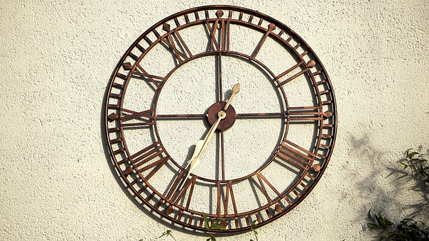 Clock, Wall, Time, Hour, Classic, Style