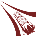 bobsled, cat, cartoon