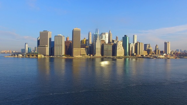 new, york, city, new york city skyline, blue city, blue news, blue new