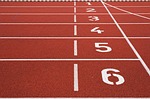 athletic field, ground, lane