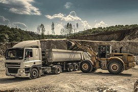 Antrieb, Gräber, Bagger, Motor