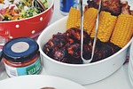 corn, dinner, dish