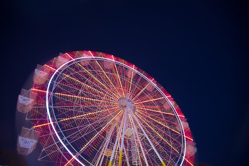 Amusement Park, Carnival, Ferris Wheel