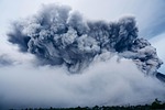 ash cloud, cloud, cloudy