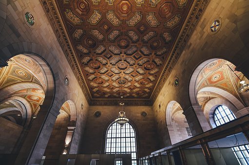Arches, Architecture, Building, Ceiling