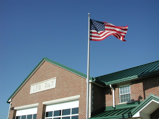 Amerikanische Flagge, Usa, Blau