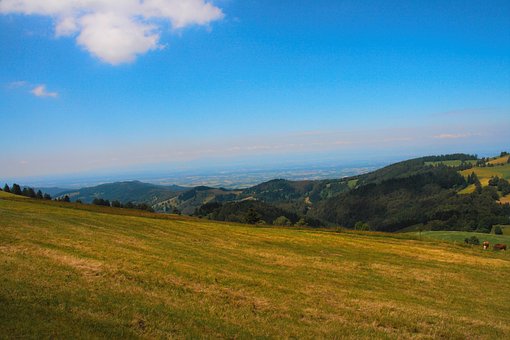 Free Blue Sky Mountains photo and picture