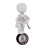 white male, 3d man, isolated