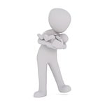 white male, 3d man, isolated