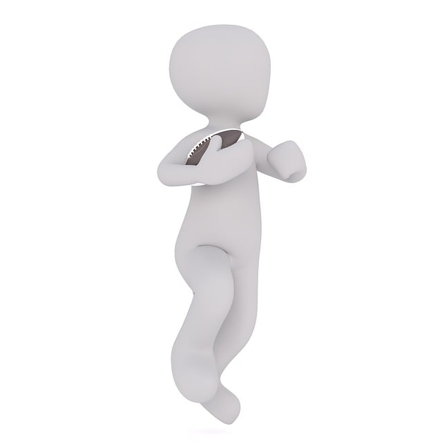 Free white male 3d man isolated illustration