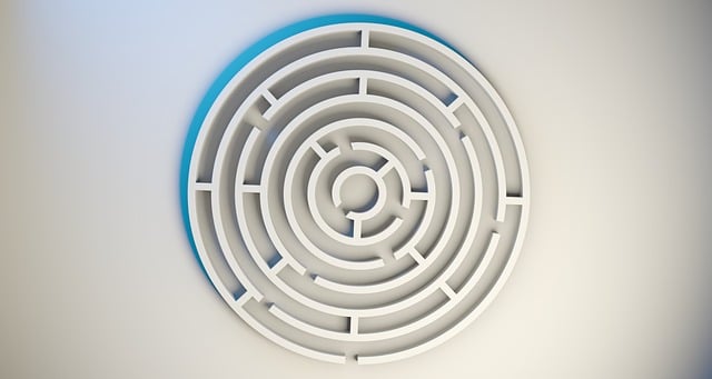Free labyrinth maze game illustration