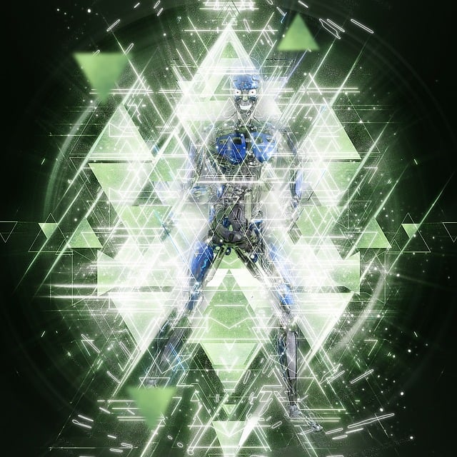 Free robot cyborg future illustration