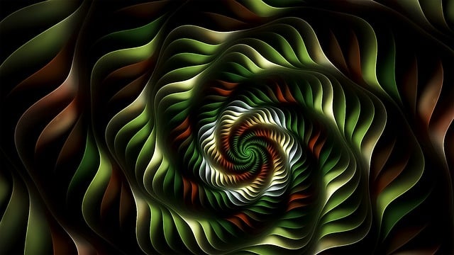 Free fractal christmas colors christmas illustration