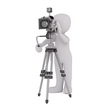 video graf, white male, 3d model