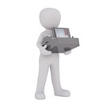 cash, white male, 3d model