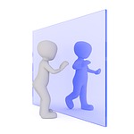 white male, 3d model, isolated
