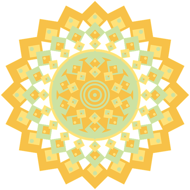 Free mandala design geometric illustration