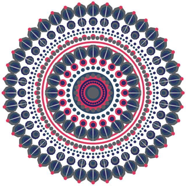 Free mandala design geometric illustration