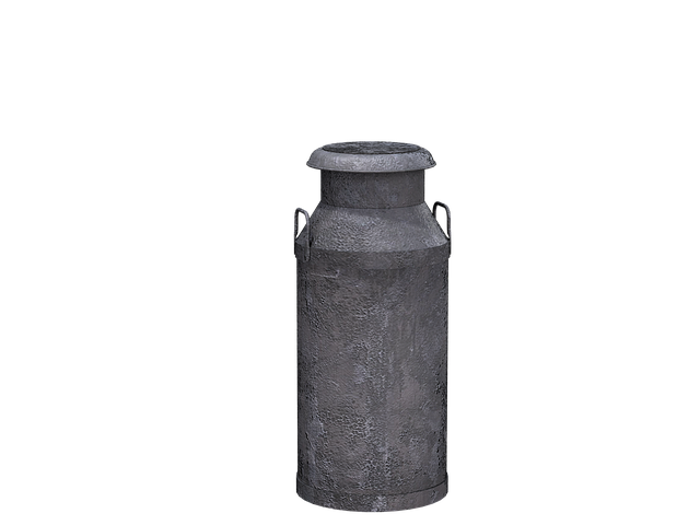 Free milk can can sheet illustration