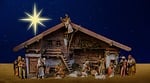 christmas, nativity scene, crib