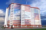 house, multi-storey building, building