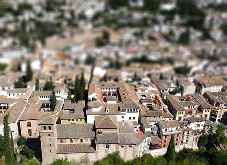 Granada, Tilt-Shift, Oraşul Vechi, Oraș