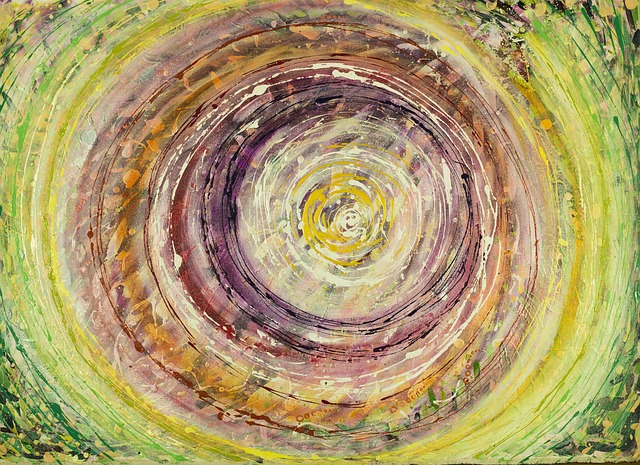 Arte, Moderno, Cuadro, Acrílico, Lienzo