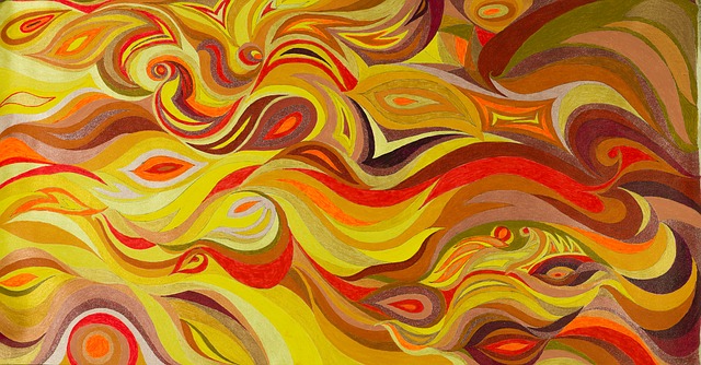 Arte, Moderno, Cuadro, Acrílico, Lienzo