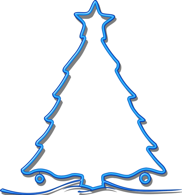 Free christmas tree christmas tree illustration