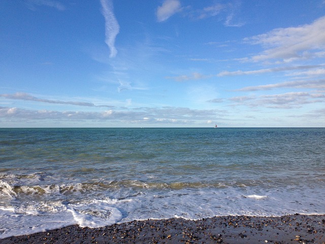 Meer, Strand, Blau, Boot, Ocean