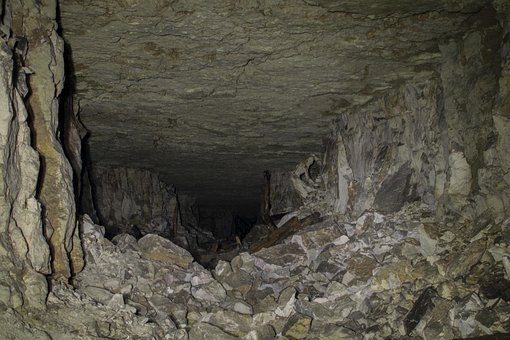 Cave, Gallery, Subterranean, Stones