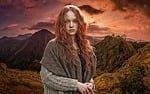 celtic woman, female, young