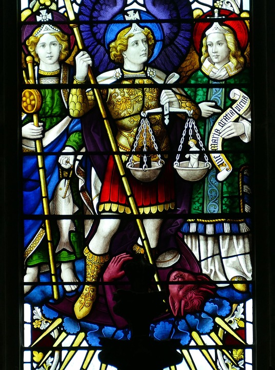 Kirche, Fenster, Kirchenfenster, Buntglas, Bild