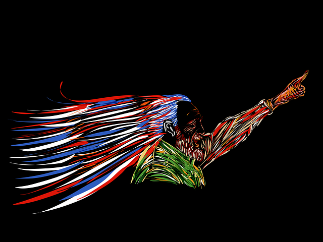 Free fidel castro cuba revolutionary illustration
