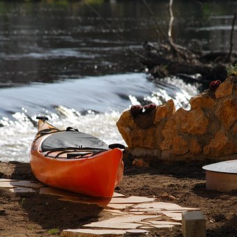 Canoeing, Water, Kayak, Paddle