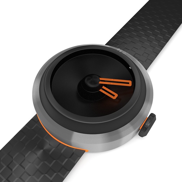 Free clock 3d rendering illustration