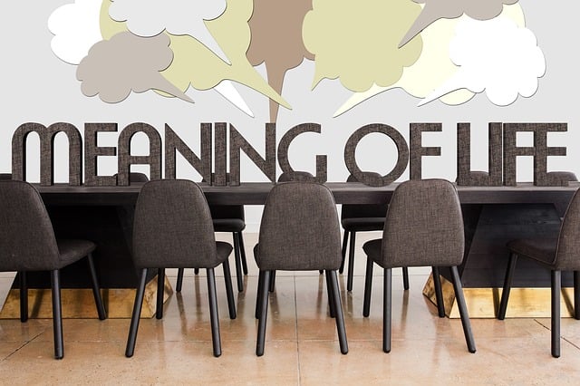 Free conference meeting sense illustration