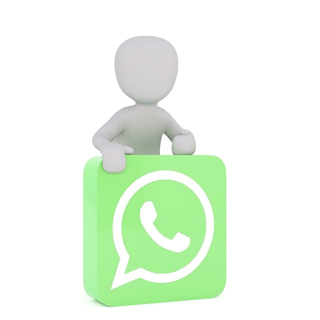 Free whatsapp white male 3d model illustration